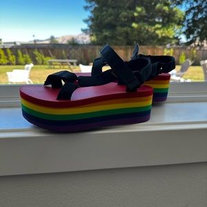 Teva platform sandals